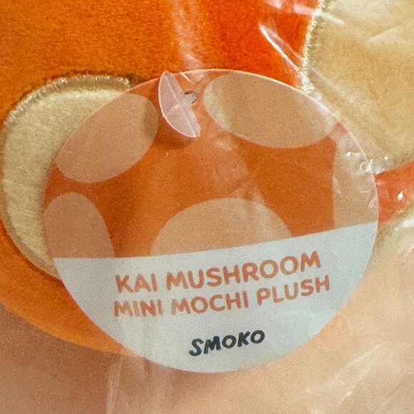 RARE Smoko Kai Mushroom Mini Mochi Plush - Picture 4 of 5